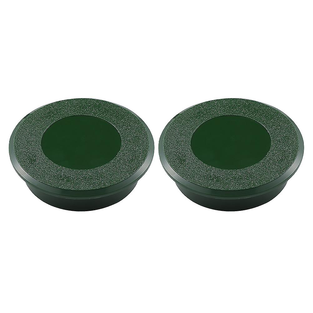 2pcs Practical Golfing Cup Cover Golfing Training Aids Green Hole Cup Cover