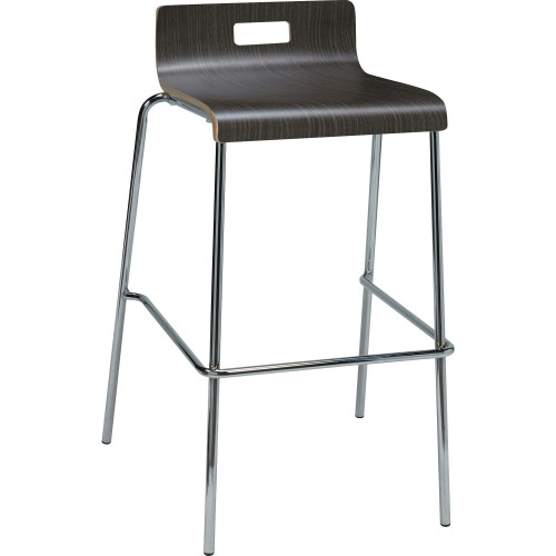 Lorell Bentwood Low Back Cafe Stool (99588)