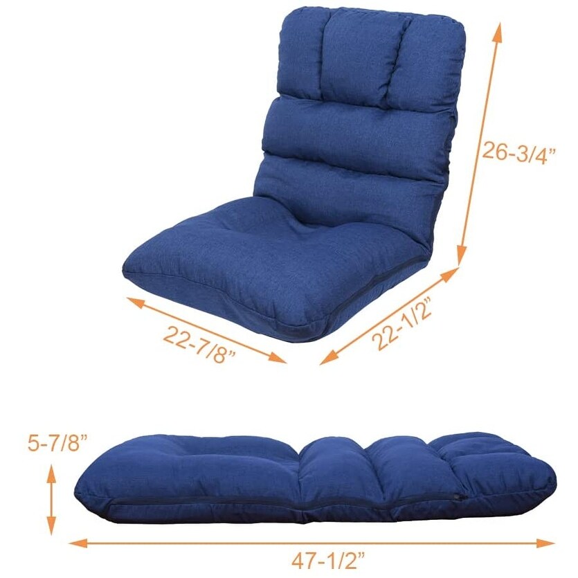 5 Position Indoor Adjustable Floor Chair