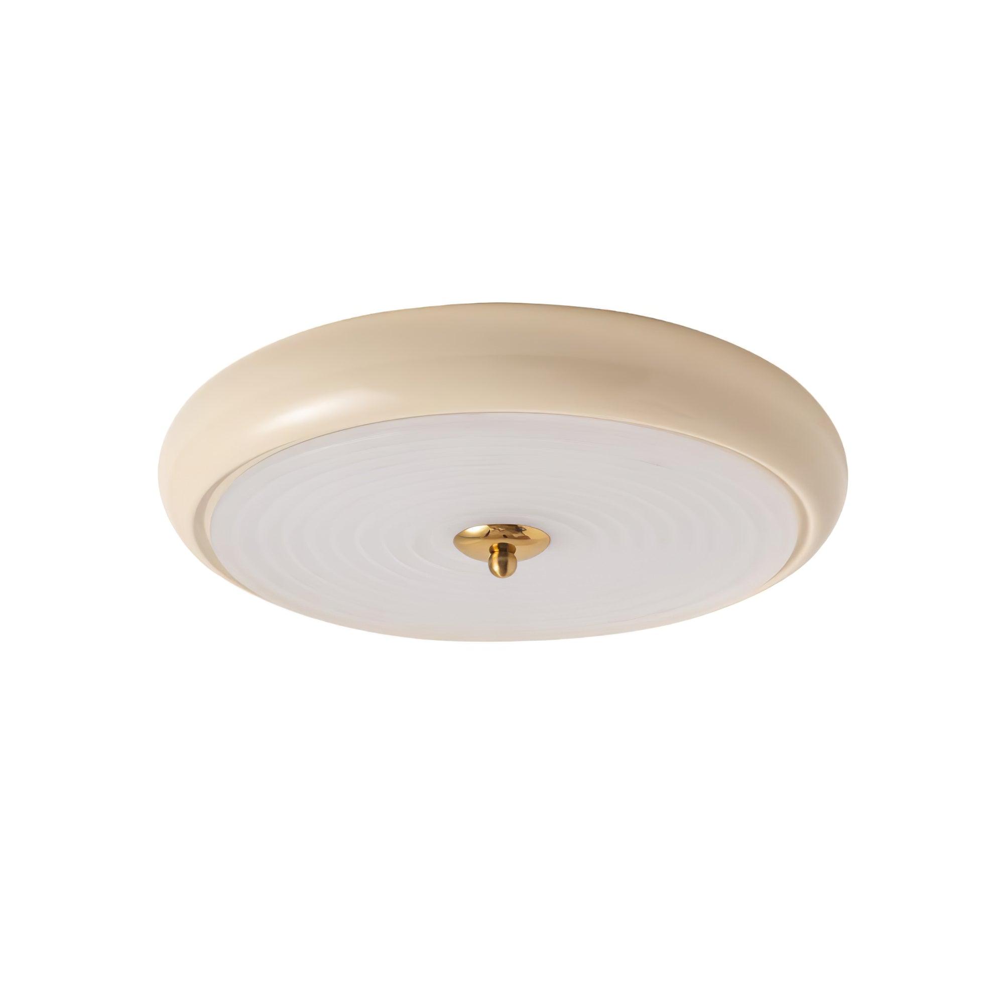 Ripple Cream Ceiling Lamp