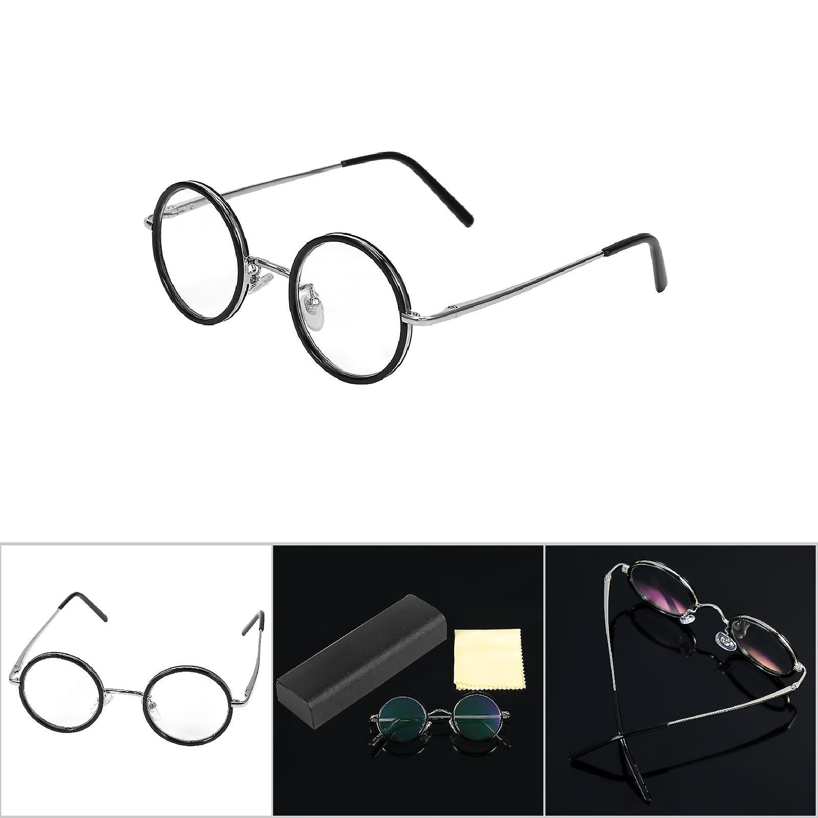 Retro Round Resin Lightweight Magnifying Presbyopic Reading Glasses Fatigue Relieve Strength3.0