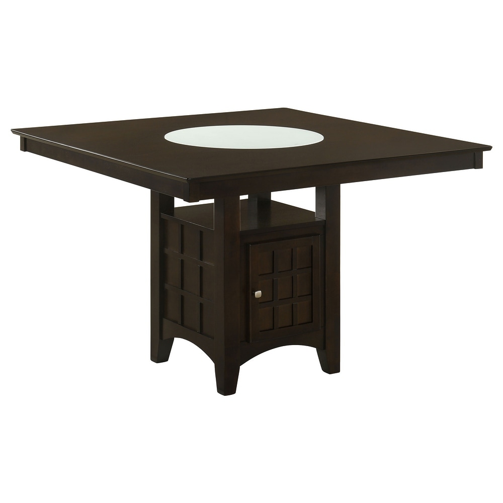 Coaster Furniture Clanton Square Counter Height Dining Set Cappuccino