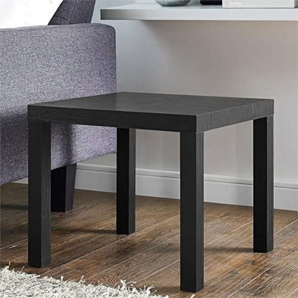 Ameriwood Home Parsons Modern End Table - Black