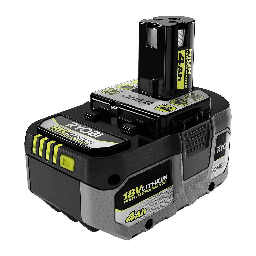 RYOBI ONE+ 18V Lithium-Ion HIGH PERFORMANCE Starter Kit with 2.0 Ah Battery 4.0 Ah Battery 6.0 Ah Battery Charger and Bag PSK007