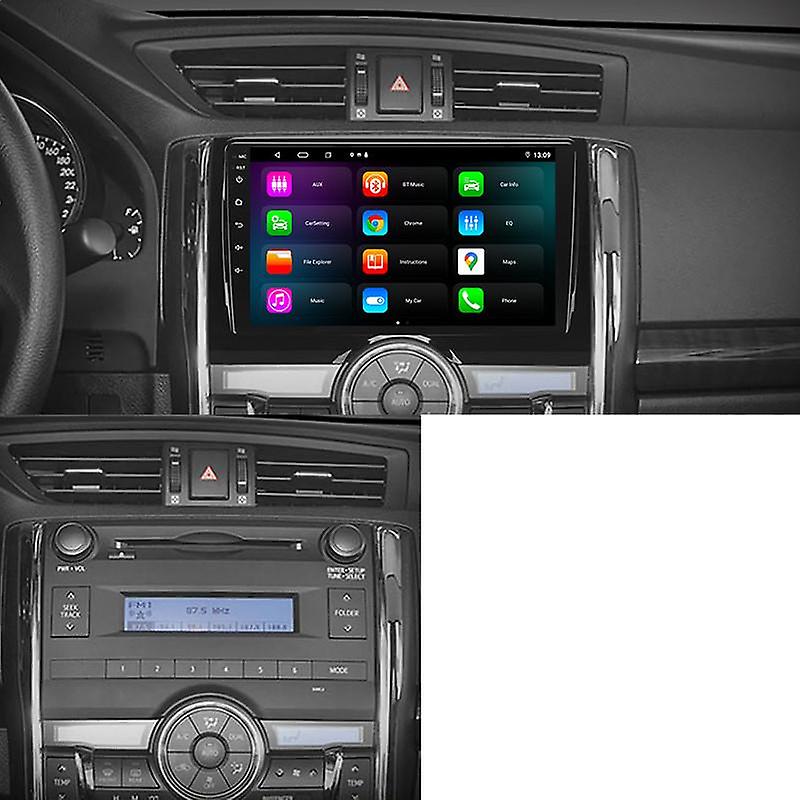 Wireless CarPlay Android Auto Radio for Toyota Mark X 2 X130 2009 -2019 Car Multimedia GPS autoradio