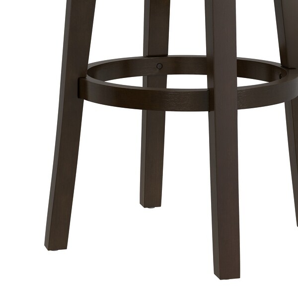 HIllsdale Furniture Benard Backless Bar Stool， Smoke Brown