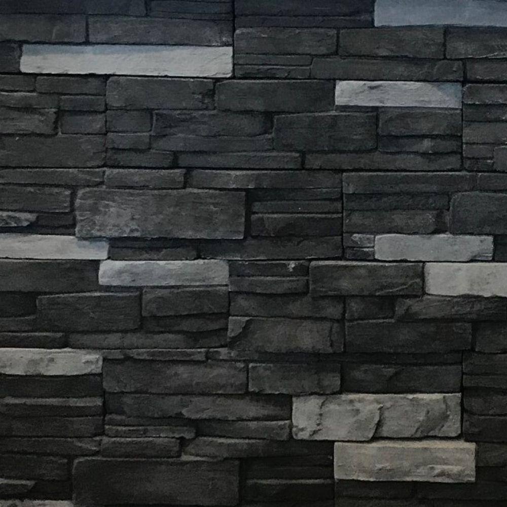 ADORN 23.5 in. x 6 in. Northern Gray Stone Veneer Siding Flats NGFLAT