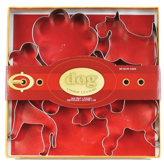 Fox Run 36011 Dog Cookie Cutter Set  6 Piece