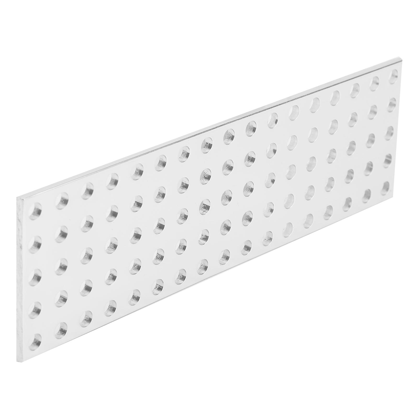 Aluminum Grid Plates Simple Mesh Orifice Board 311600400136 5 X 17 Holes 40 X 136mm