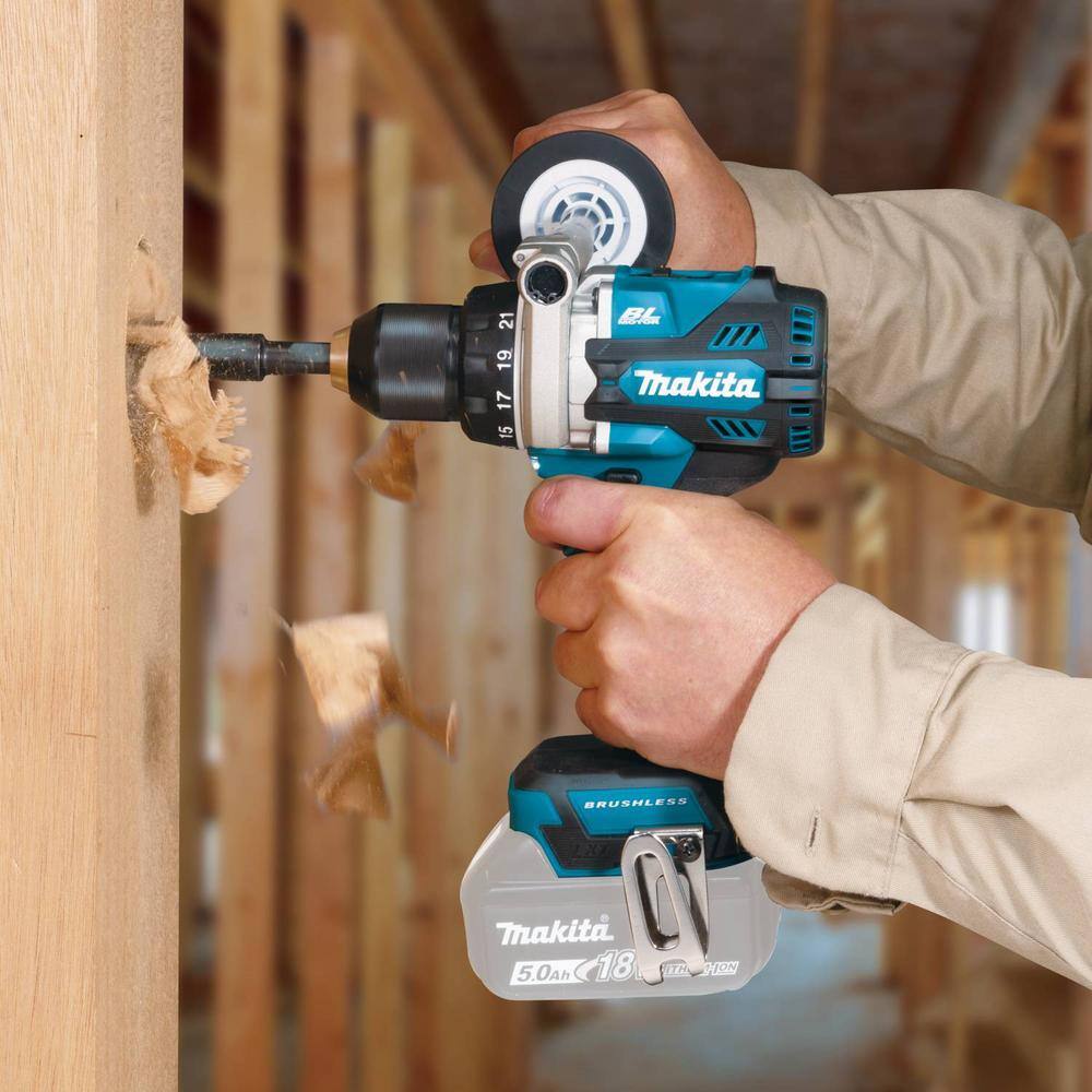 Makita 18V Lithium-Ion Brushless 12 in. Cordless Driver Drill (Tool Only) XFD14Z