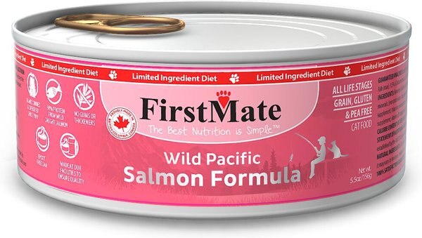 Firstmate Salmon Formula Limited Ingredient Grain-Free Canned Cat Food