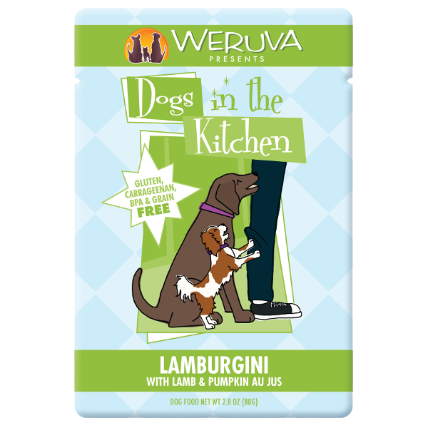 Weruva Dogs in the Kitchen Lamburgini with Lamb and Pumpkin Au Jus Grain