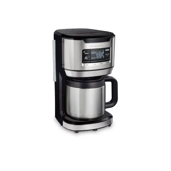 Hamilton Beach Programmable Front-Fill 12-Cup Coffee Maker with Thermal Carafe