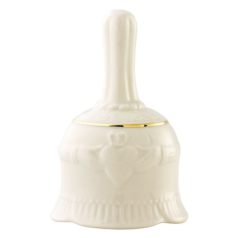 Belleek Classic Claddagh Makeup Bell