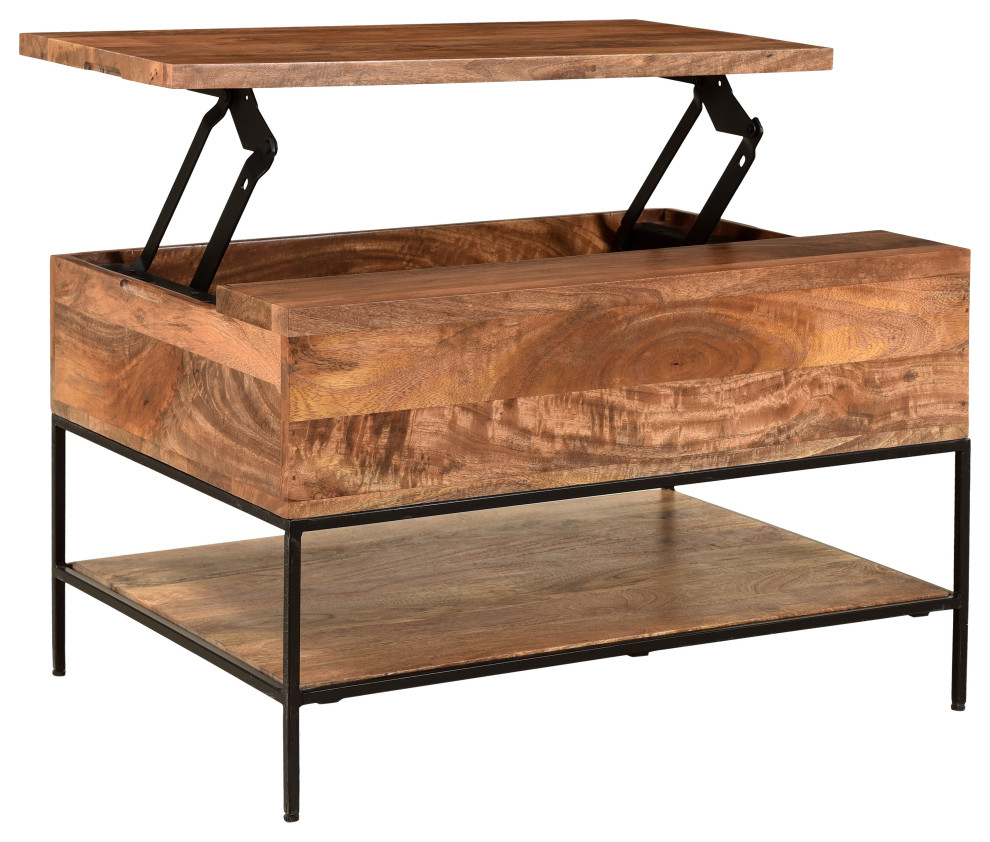 Carey Coffee Table   Industrial   Coffee Tables   by ELK Group International  Houzz