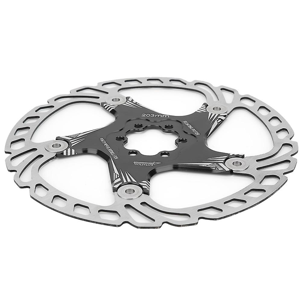 Quality Metal Mountain Bike Bicycle 203mm Five Nail Disc Brake Slice Brake Pad Diskblack