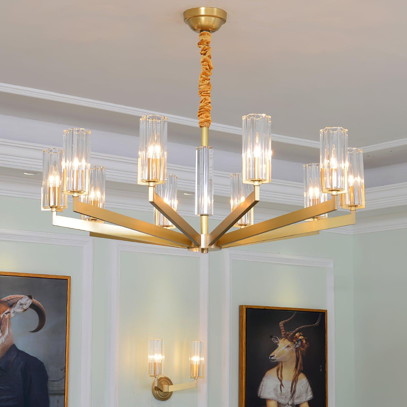 Kayla Brass Chandelier