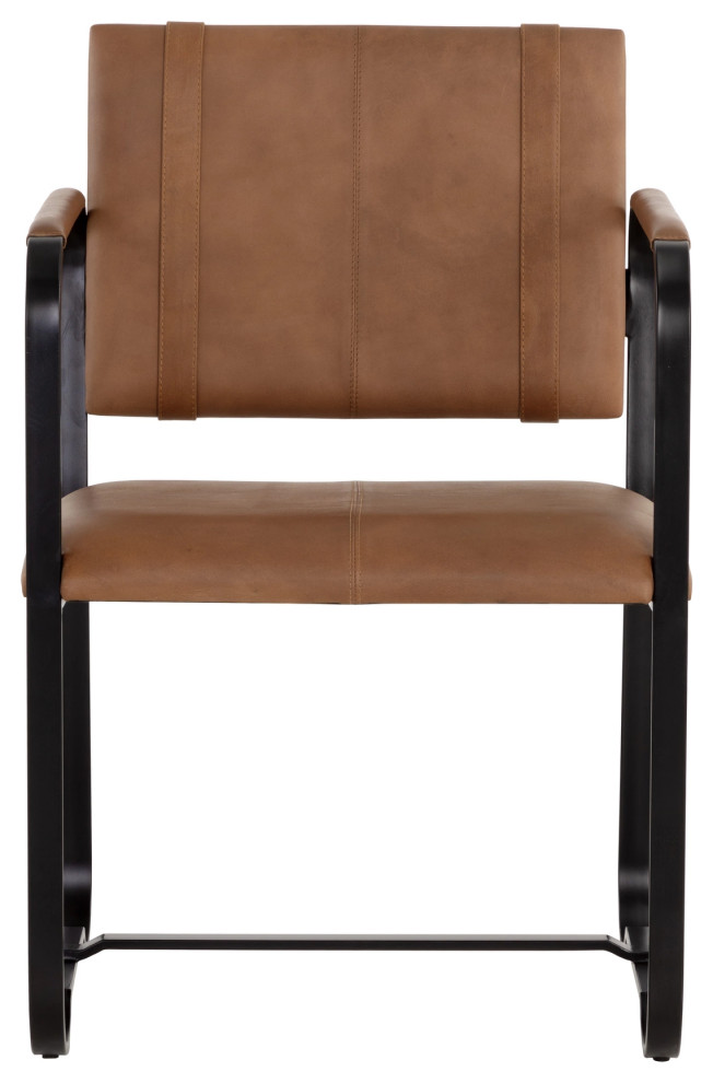 Garrett Dining Armchair   Industrial   Dining Chairs   by Sunpan Modern Home  Houzz