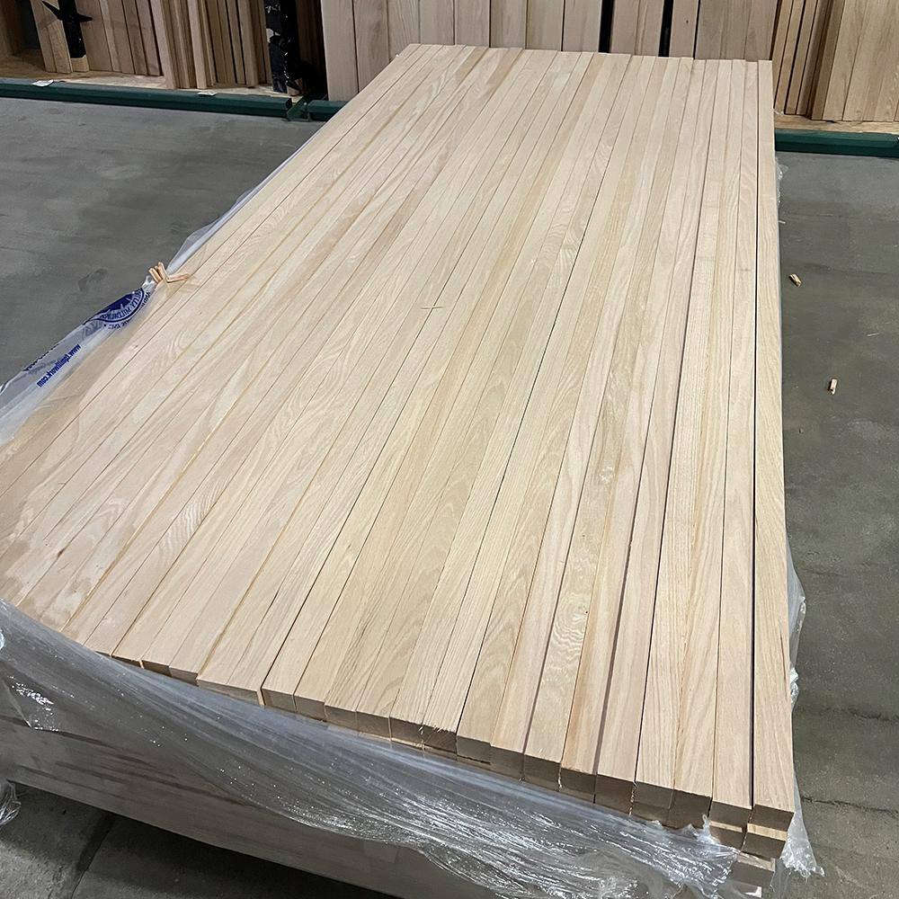 Swaner Hardwood 2 in. x 2 in. x 8 ft. Red Oak S4S Board (2-Pack) OL08011696OR