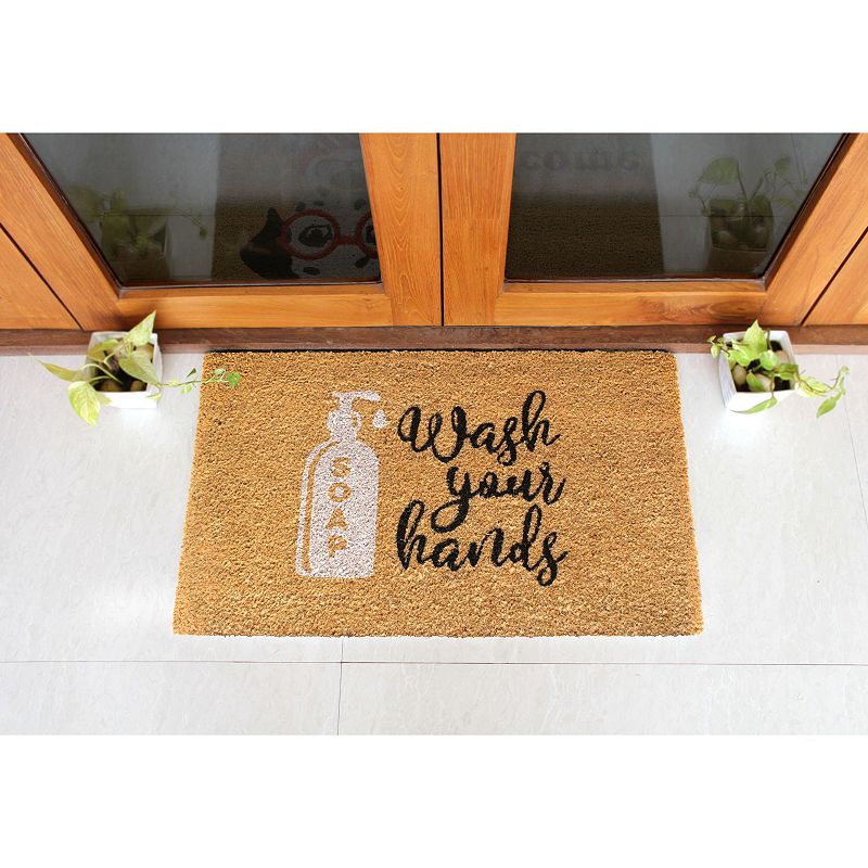 RugSmith Wash your Hands Doormat