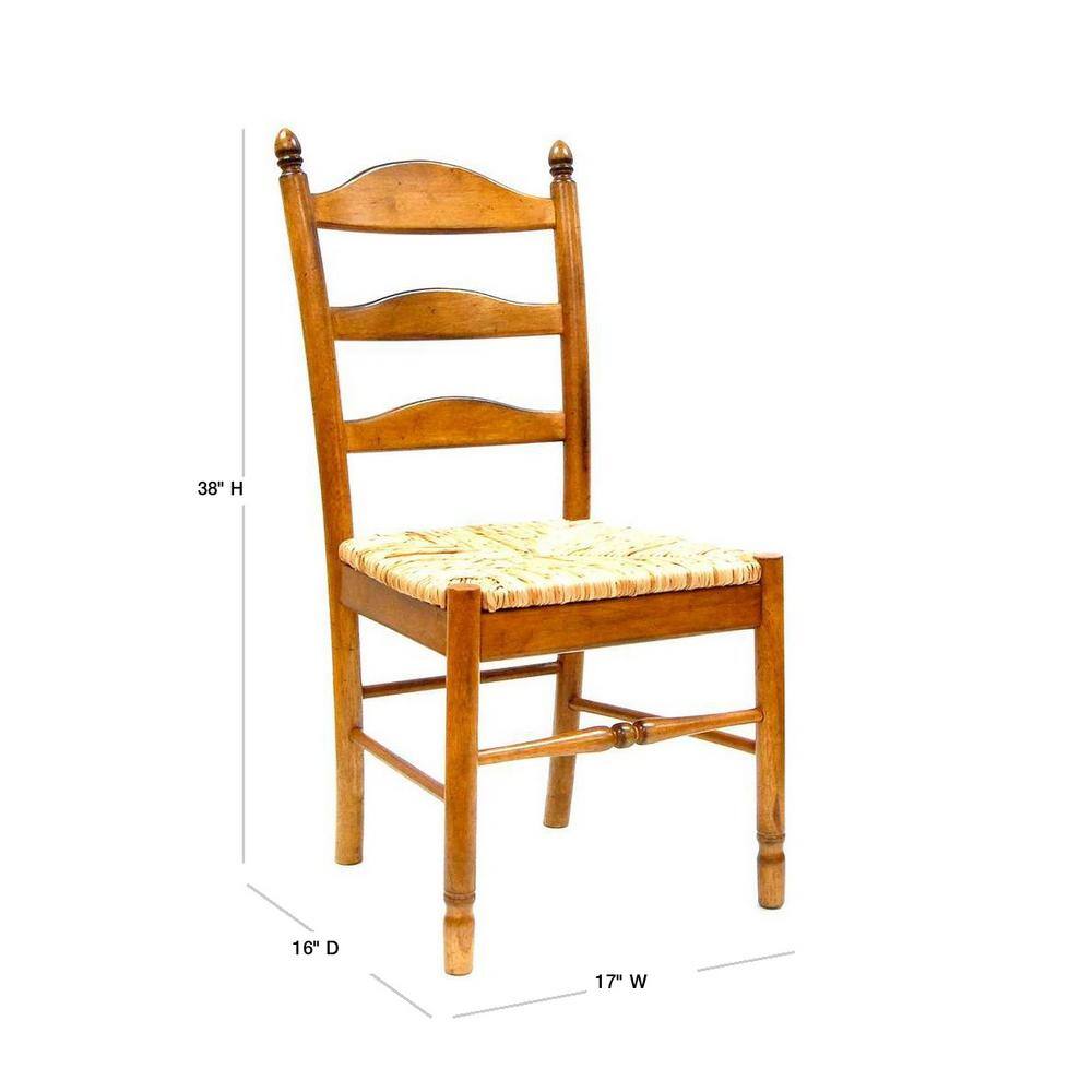 Carolina Cottage Vera English Pine Wood Dining Chair 575-EP