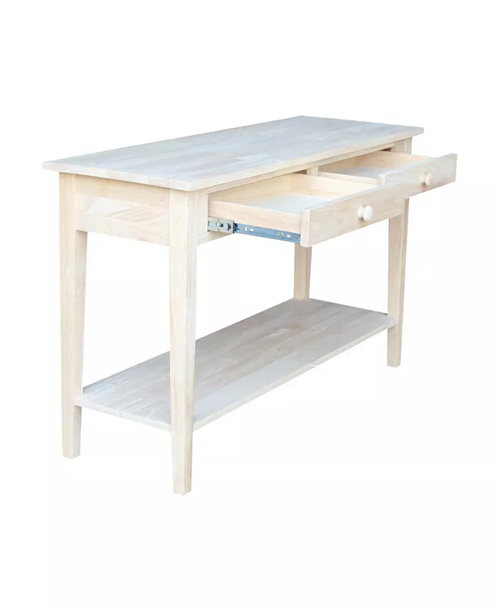 International Concepts Spencer Console Server Table