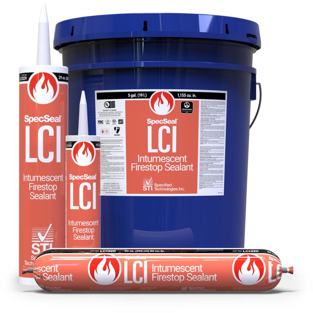 SpecSeal LCI Intumescent Firestop Sealant