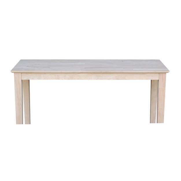 Shaker Table Unfinished International Concepts