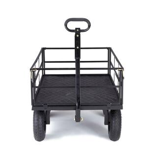 GORILLA CARTS 1200 lb. Heavy-Duty Steel Utility Cart GOR1200-COM