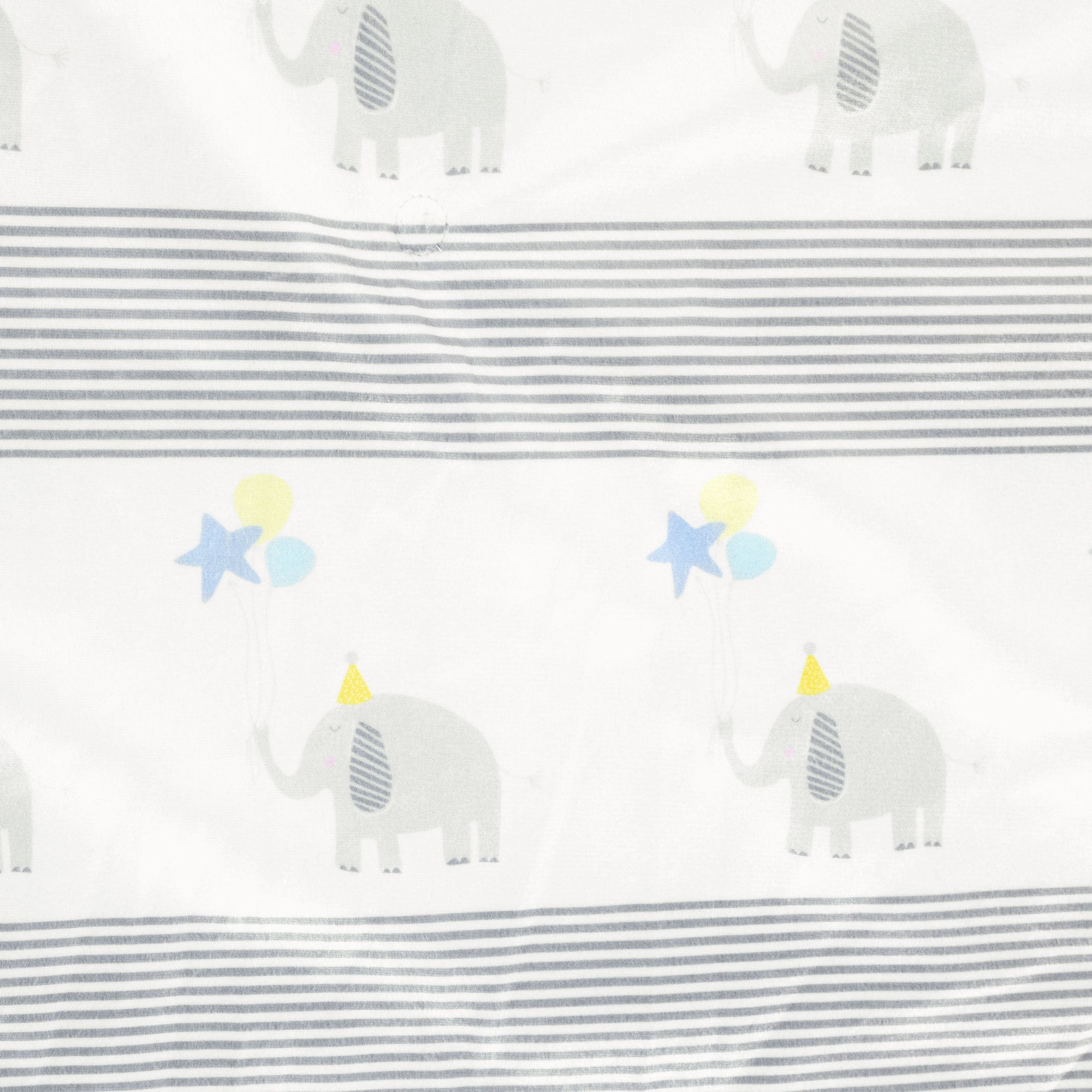 Elephant Balloon Soft & Plush Oversized Baby Blanket