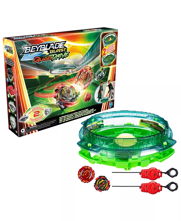 Beyblade Burst Quad Drive Interstellar Drop Battle Set-4-in-1 top