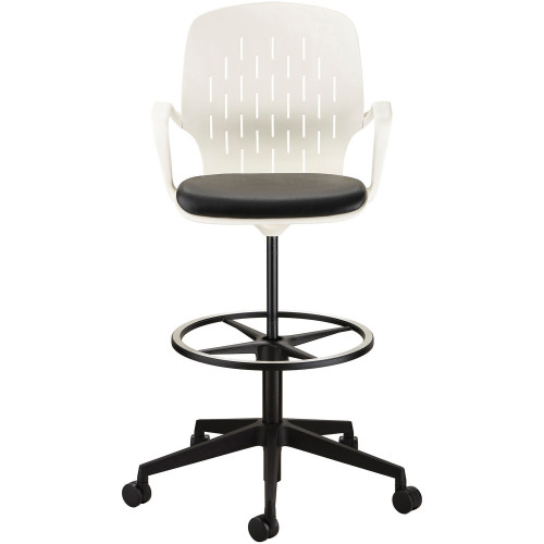 Safco Shell Extended-Height Chair (7014WH)