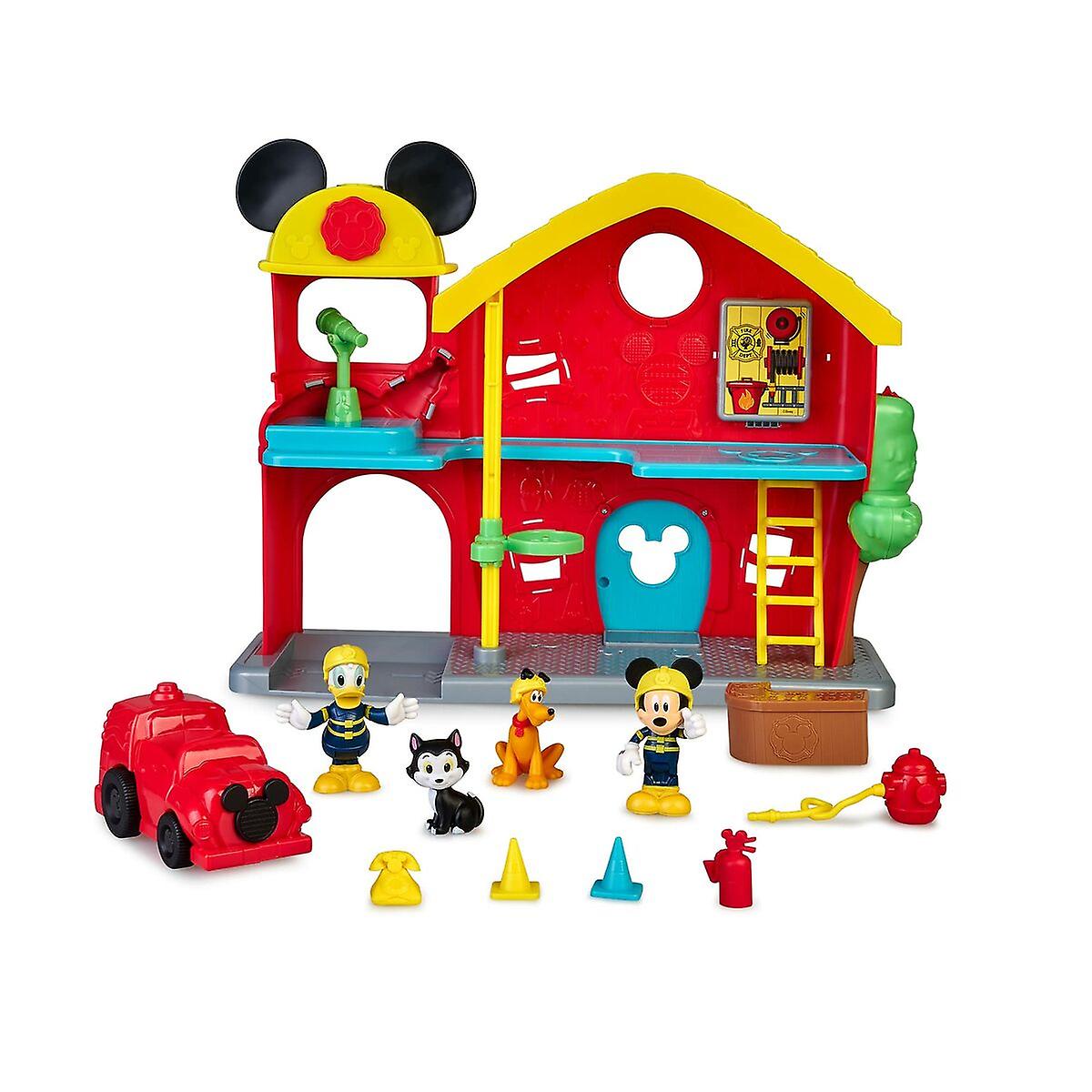 Caserne de Pompiers Mickey Mickey Mouse 14 Pièces (40 x 13 x 33 cm)