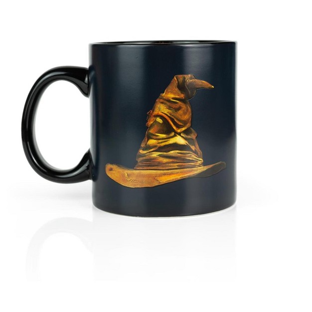 Seven20 Harry Potter Hufflepuff 20oz Heat Reveal Ceramic Coffee Mug Color Changing Cup