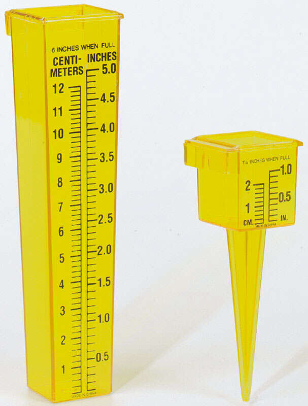 Taylor Square Rain Gauge Ground 1.2 in. W X 7.8 in. L