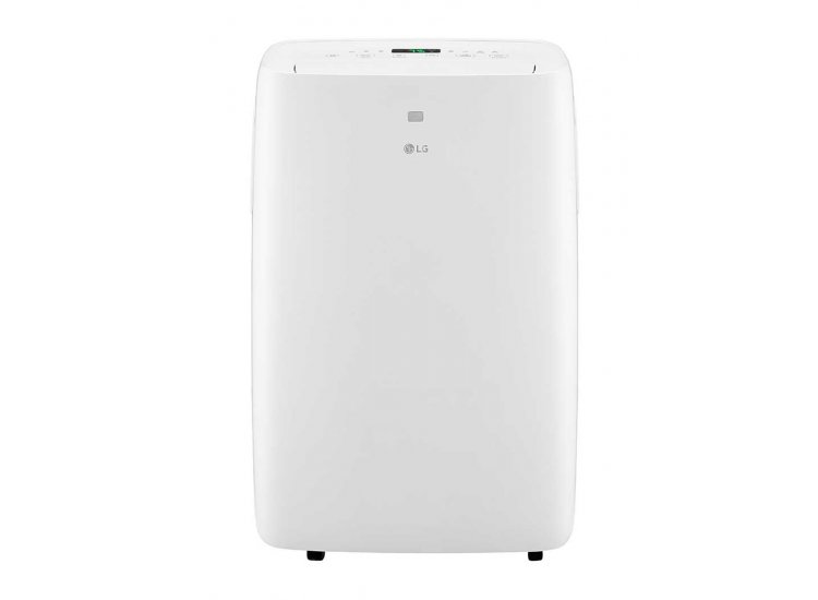 LG 7，000 BTU DOE (12，000 ASHRAE) 115V White Portable Air Conditioner