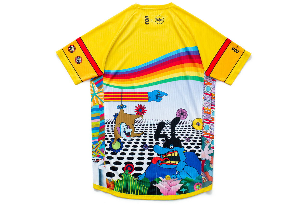 State Bicycle Co. x The Beatles - Yellow Submarine - All-Road Jersey / Tech-T FINAL SALE