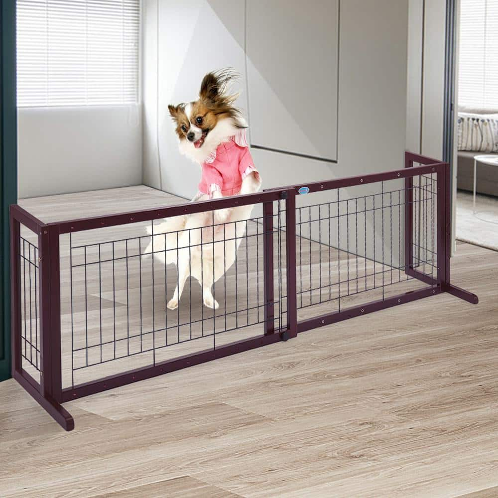 COZIWOW 39 in.W to 71 in.W Dog Gate Indoor Fence CW12H0239