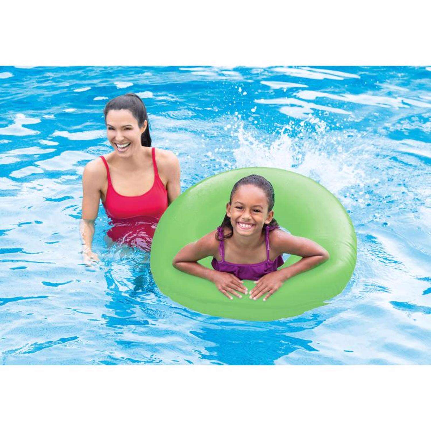 Intex Assorted Vinyl Inflatable Neon Frost Pool Float Tube