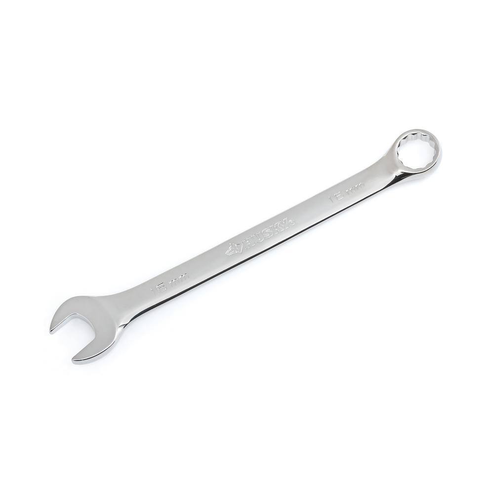 Husky 16 mm 12-Point Metric Full Polish Combination Wrench HCW16MM-05