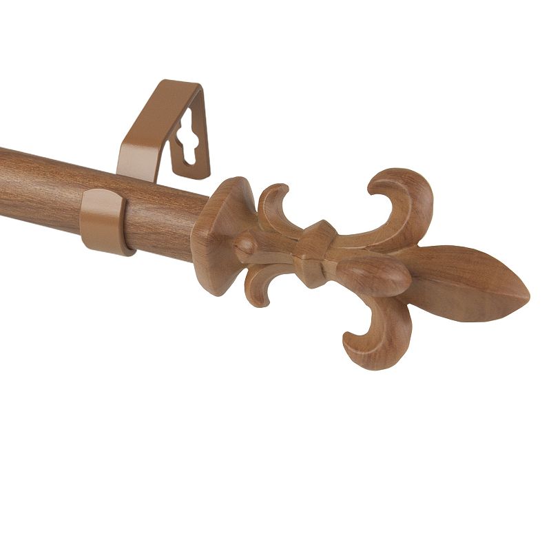 Rod Desyne 1 Fernando Faux Wood Curtain Rod