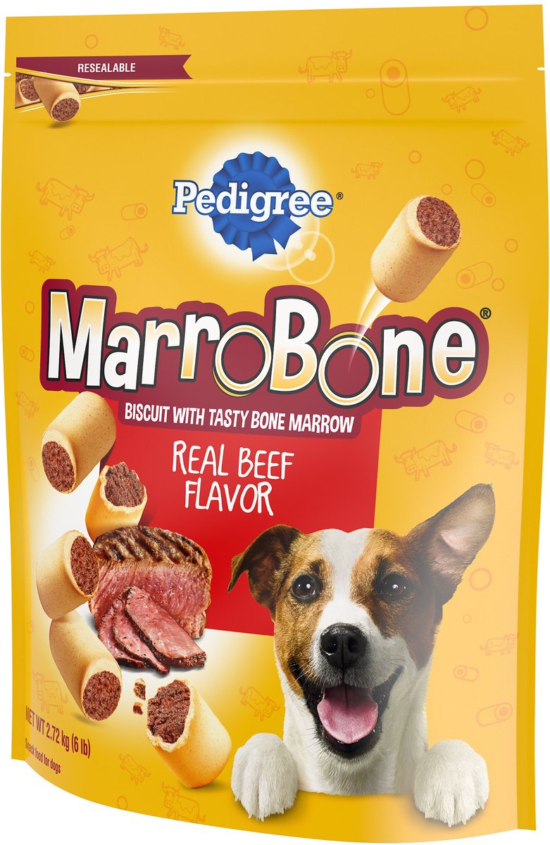 Pedigree Marrobone Real Beef Flavor Biscuit Dog Treats