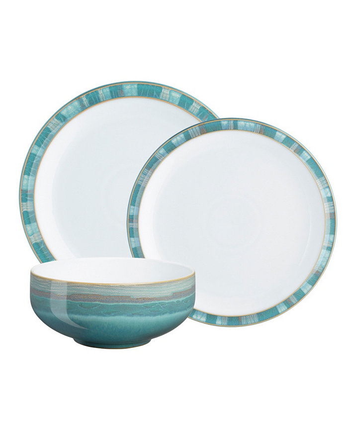 Denby Azure Coast 12 Piece Dinnerware Set