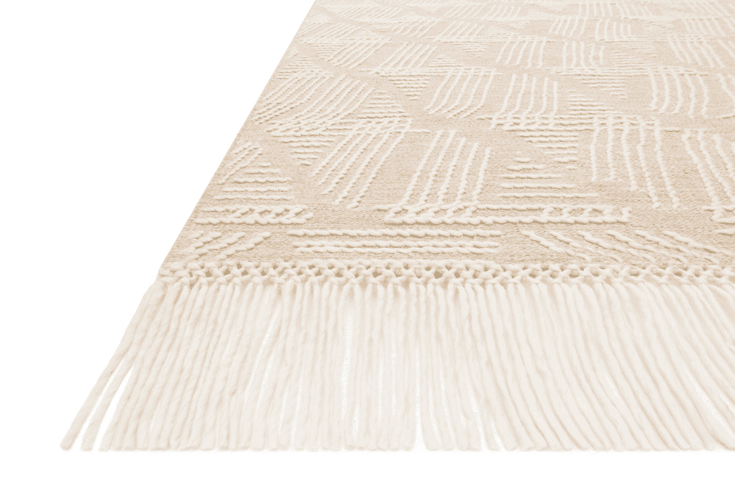 Newton Hand Tufted Sand / Ivory Rug