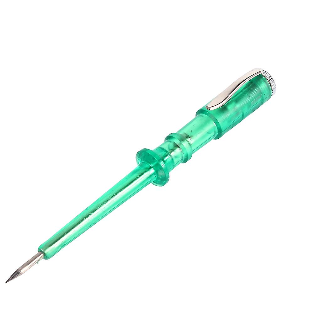 Auto Car Vehicle Circuit Tester Dc 6v 12v 24v Light Bulb Voltage Test Pen Pencil Green