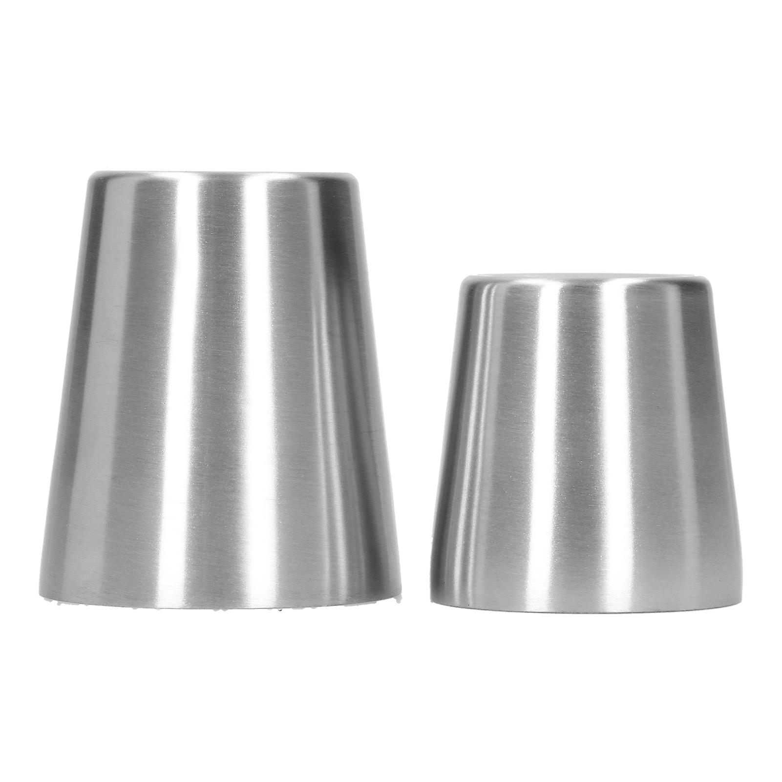 2pcs 304 Stainless Steel Mugs Double Wall Beer Wine Cups Coffee Mug (180ml 300ml)