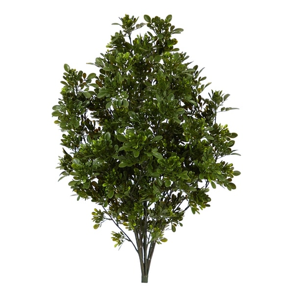 2.5' Tea Leaf Artificial Plant UV Resistant (Indoor/Outdoor)