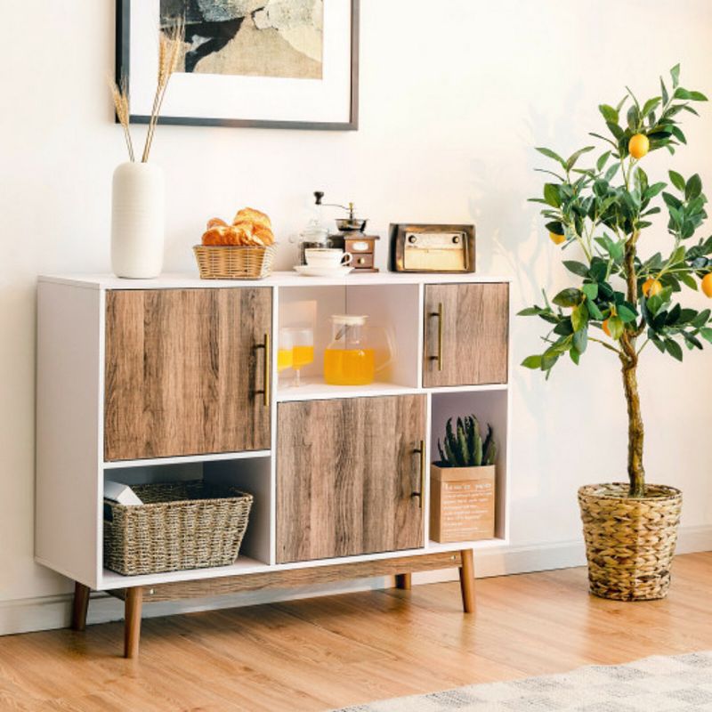 Sideboard Storage Cabinet With Storage Compartments