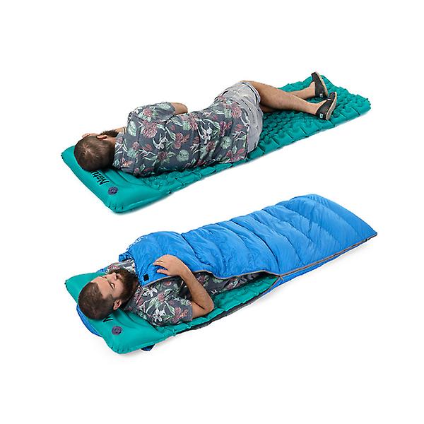 Purple Naturehike Outdoor Inflatable Sleeping Camping Mat Bag With Pillow