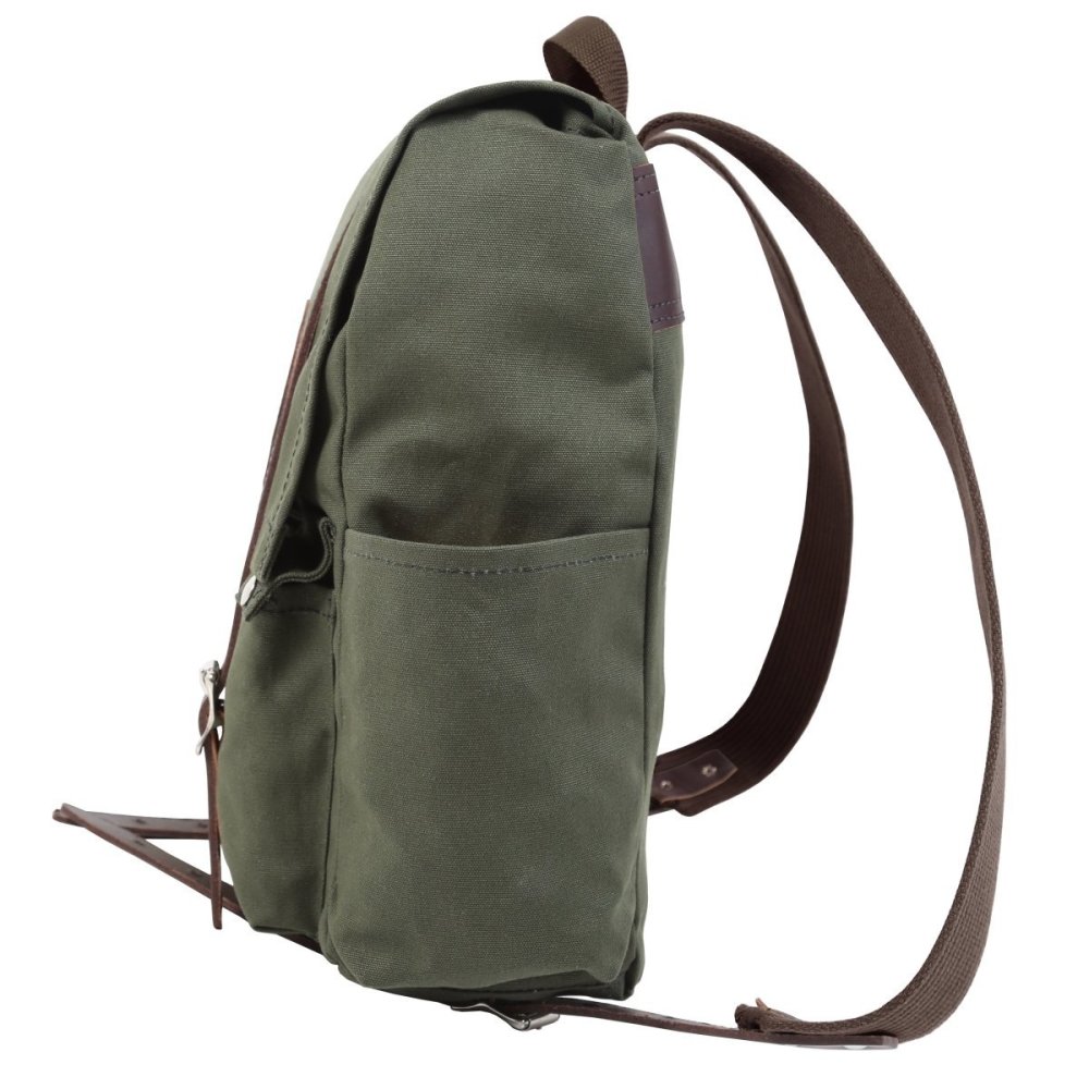 15 Liter Capacity Olive Drab Canvas Urban Pack ;